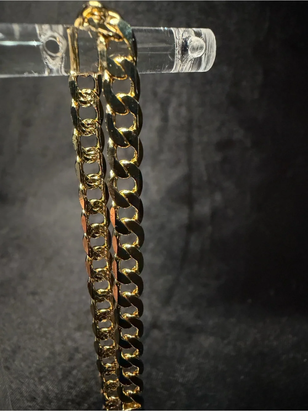 Reversible Laser Cut Cuban 8in 5MM 14K Stamped Premium Finish Bracelet